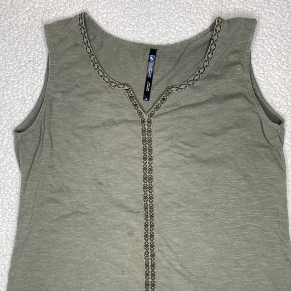 Kuhl Women’s Green Shay Tank: Size Small - Picture 3 of 9